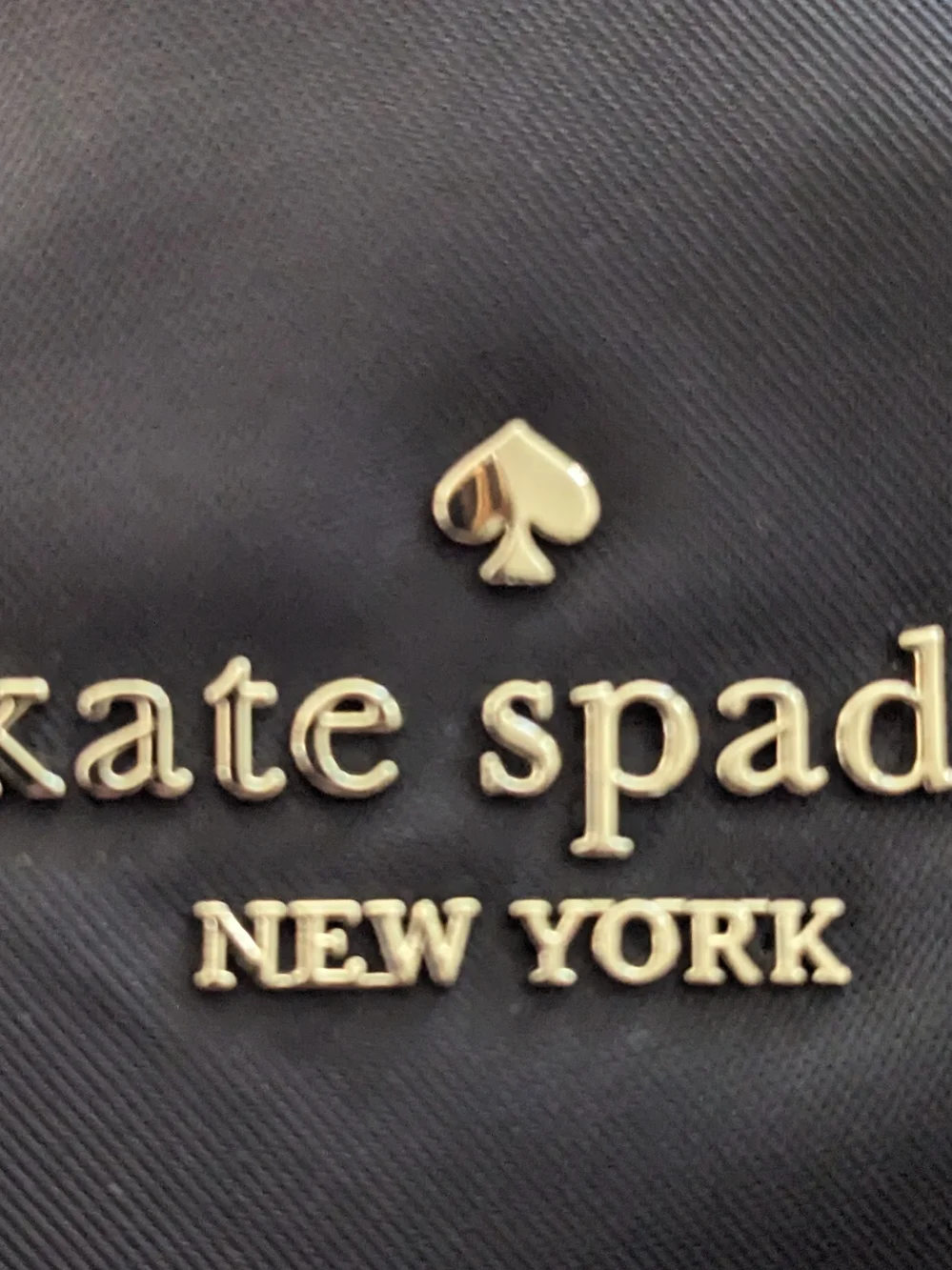 Kate ♠️ Spade Chelsea Colorblock New York Navy Medium Cosmetic Pouch